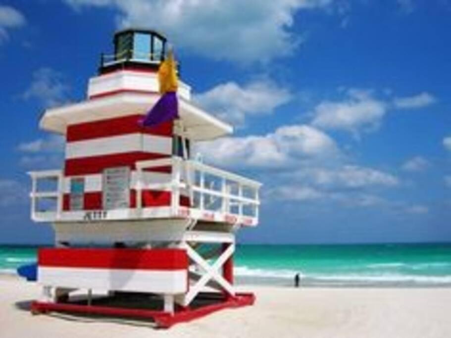 Apartment Right On The Beach! Miami Beach Exteriör bild