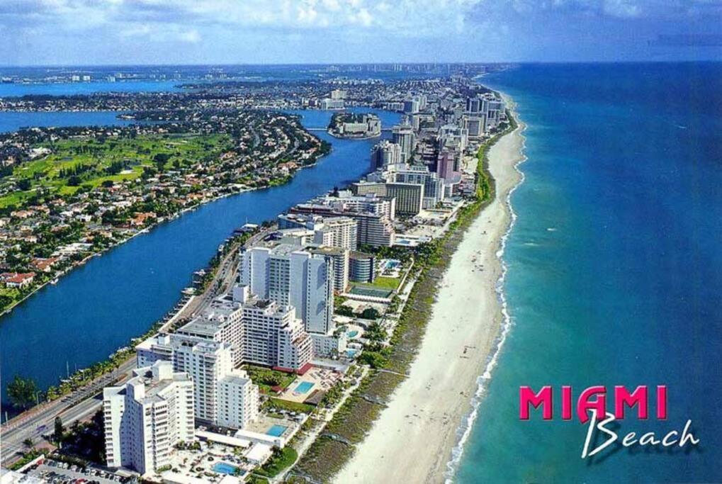 Apartment Right On The Beach! Miami Beach Exteriör bild